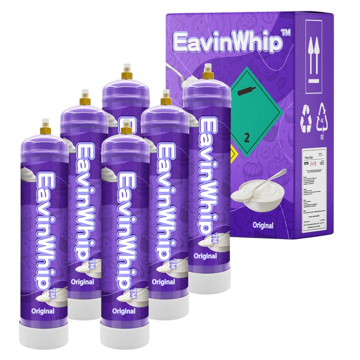 eavinwhip-cream-chargers-640g-6pk