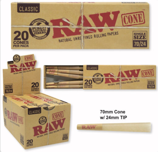 raw-70-24-classic-cones-20ct-per-pack-12pk-box