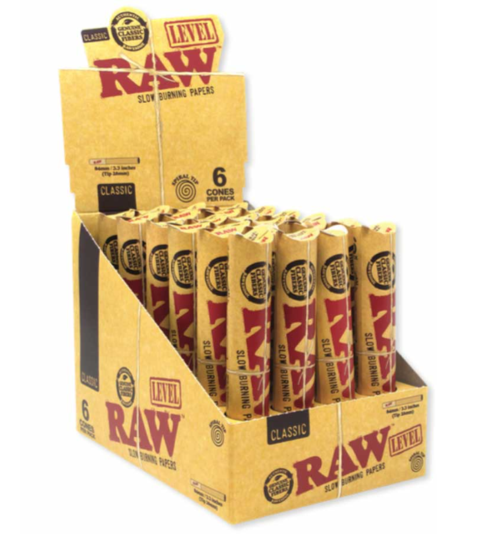 raw-classic-cone-level-6ct-24-box